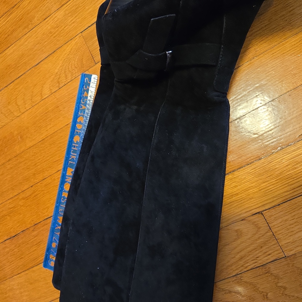 Worthington knee high boots, black suede, size 11 - Picture 3 of 4